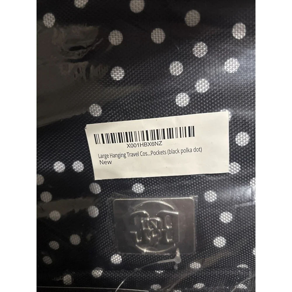Bang & Carsen Large Hanging Travel Cosmetic Bag Toiletry + Jewelry Organizer NWT